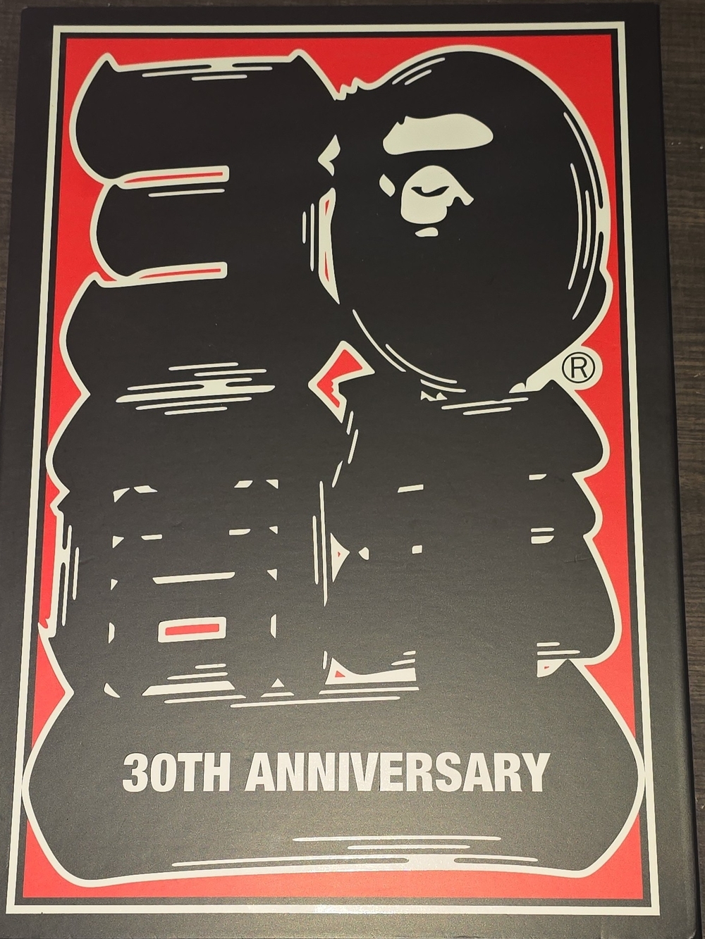 Excellent Condition Bape 30th Anniversary Empty Collector's Box- Box Only